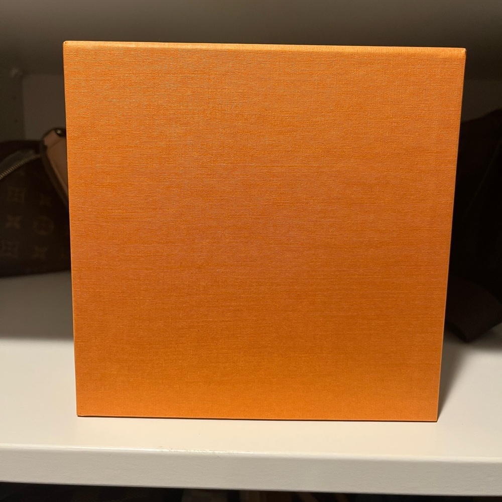 Louis Vuitton Small Box 6.75”x6.5” Orange - Picture 3 of 6